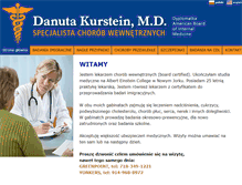 Tablet Screenshot of kursteinmd.com